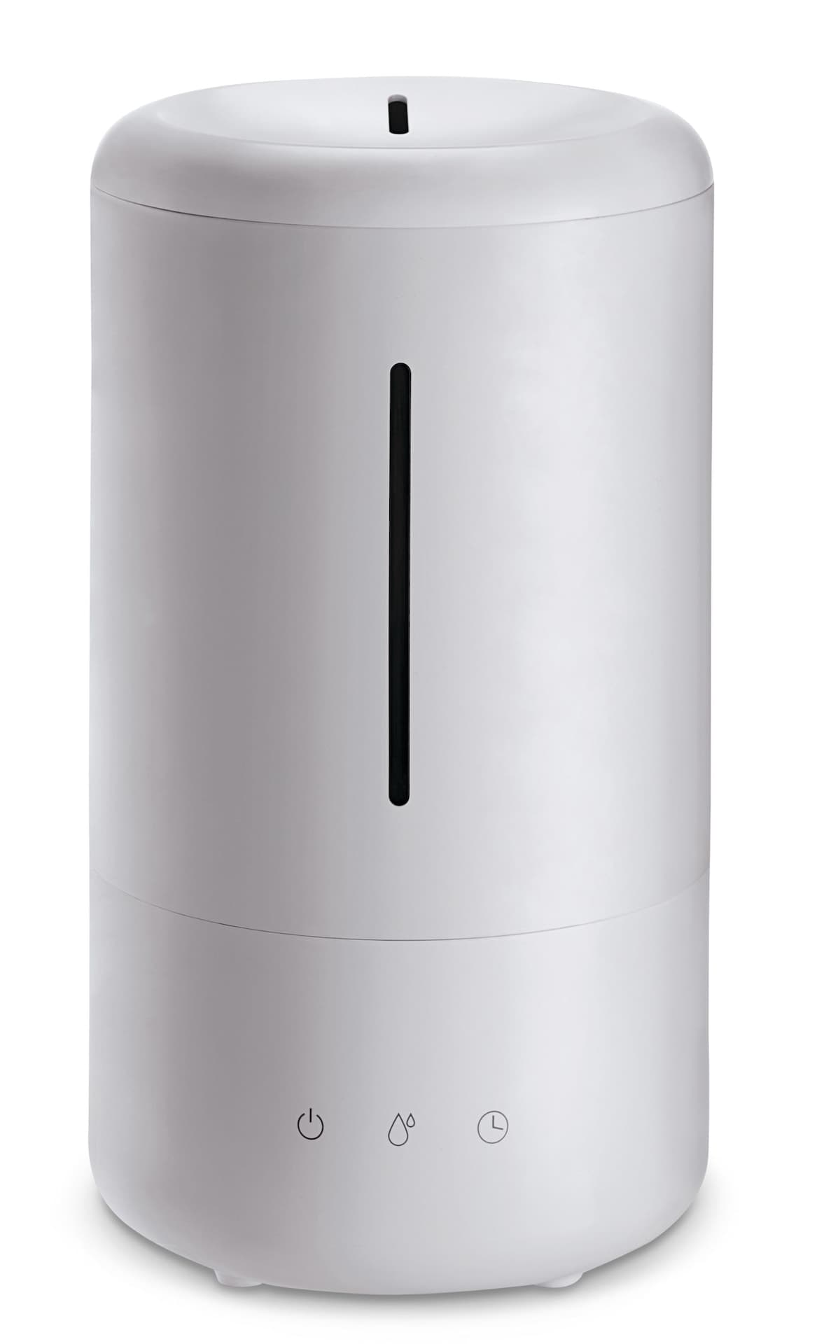 NOMA 3-Speed Top-Fill Ultrasonic Cool Mist Air Humidifier, White, 3.5-L