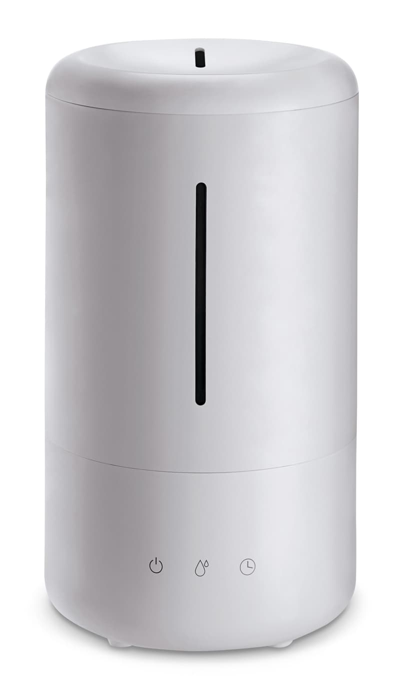NOMA 3-Speed Top-Fill Ultrasonic Cool Mist Air Humidifier, White, 3.5-L