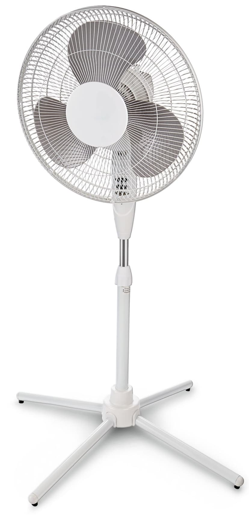 For Living Tilt-Head Oscillating Pedestal/Stand Fan with Adjustable Height, 3-Speed, Assorted, 16-in