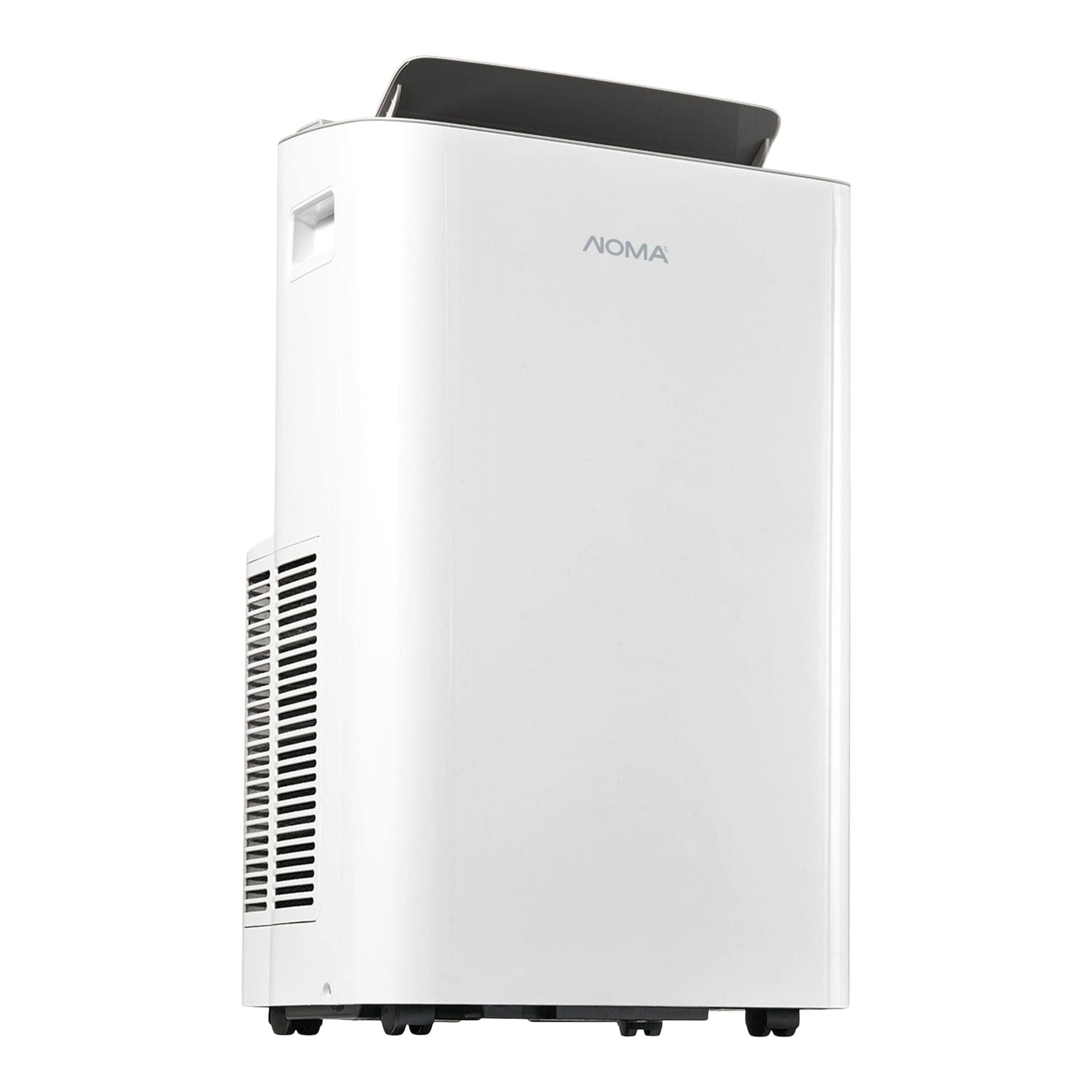 NOMA 10,000 BTU ACC (13.5K ASHRAE) Portable Wheeled Air Conditioner with Remote Control, White