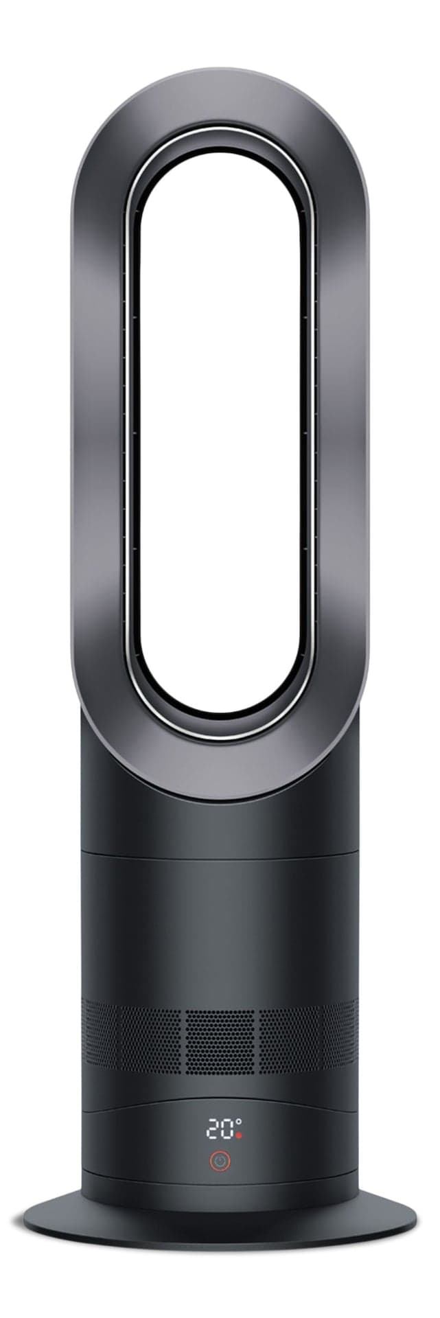 Dyson AM09 Hot + Cool™ Oscillating Portable Fan + Space Heater, with Remote Control, Black/ Iron