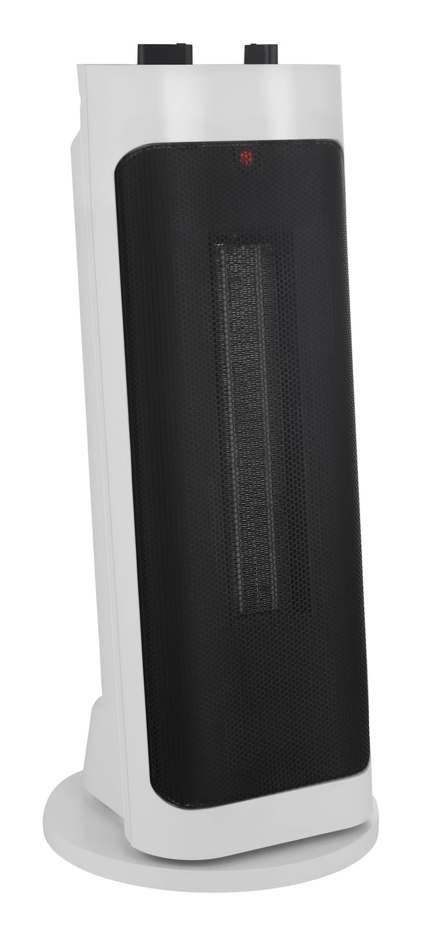 NOMA Oscillating Tower Ceramic Space Heater w/Thermostat, 1500W, White, 18-in