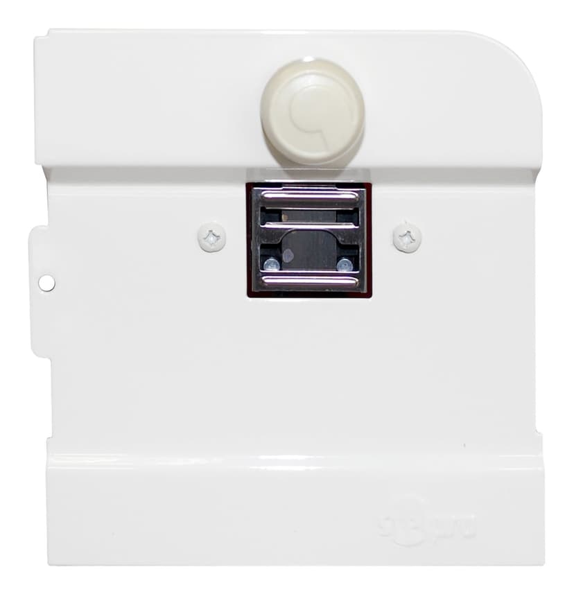 Stelpro Built-In Single Pole Non-Programmable Thermostat Kit for Electric Baseboard Heaters, White