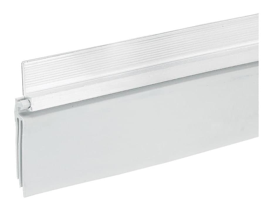 Frost King Aluminum & Vinyl Self-Stick Door Sweep Seal, 2-in x 36-in, White