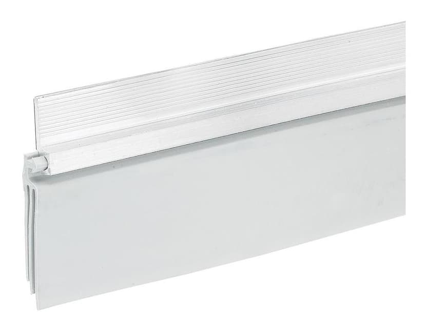 Frost King Aluminum & Vinyl Self-Stick Door Sweep Seal, 2-in x 36-in, White