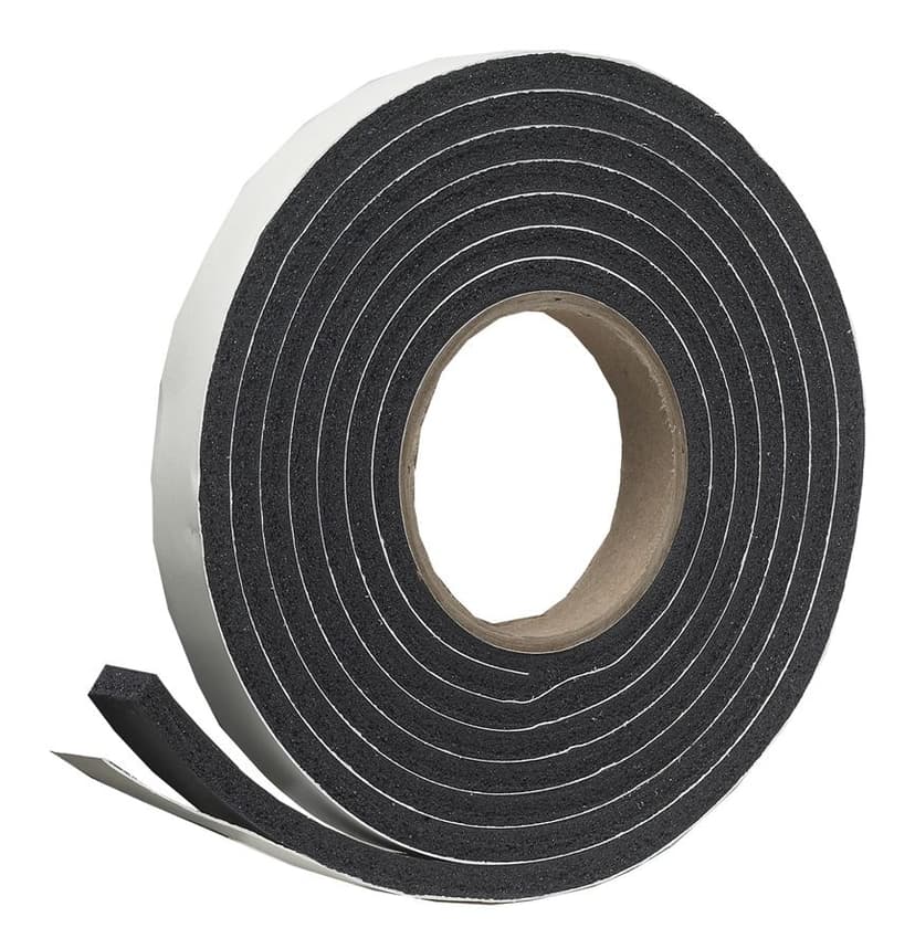 Frost King Sponge Foam Tape Seal, 1-in x 10-ft, Black