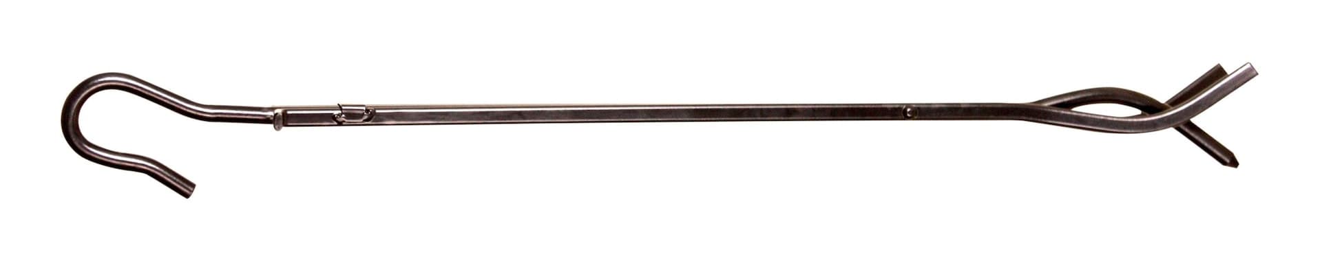 Panacea Heavy-Duty Steel Fireplace Tongs For Fire Logs, 30-in, Black