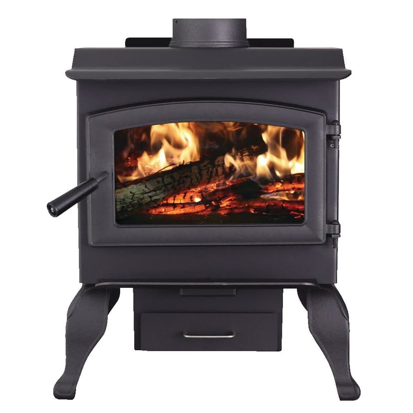 US Stove Company Wood Stove with Legs, 1,200 sq. ft.