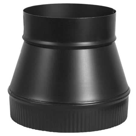 Imperial SE Crimp, Reducer, 8-in x 7-in, Black Matte Finish