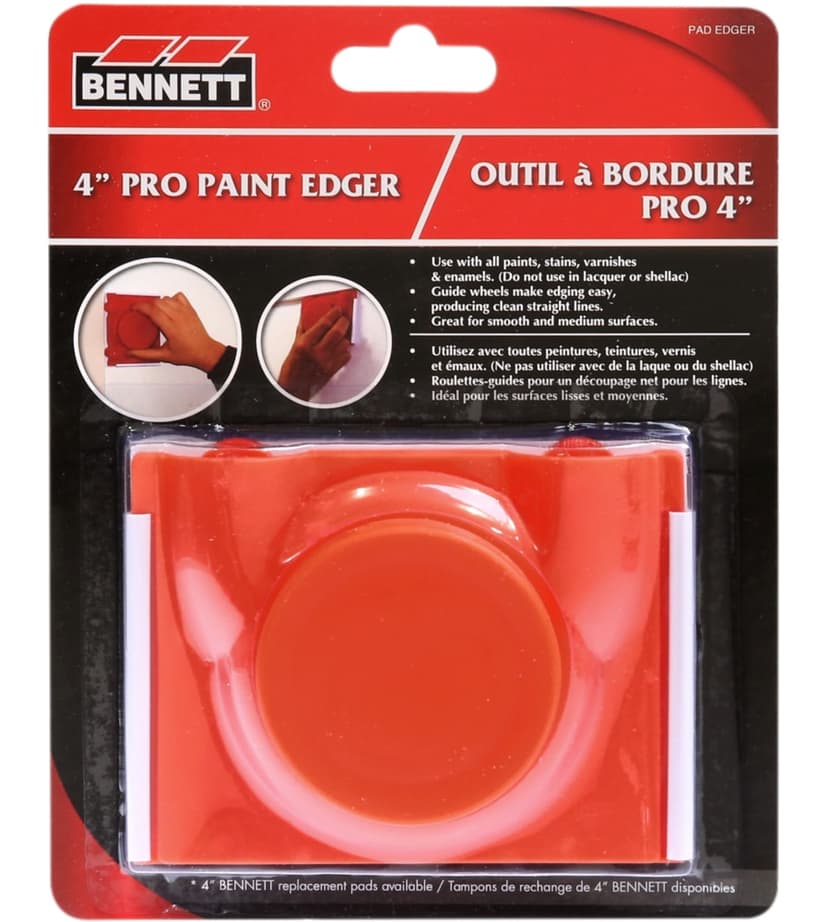 Bennett Pro Pad Paint Edger, 4-in