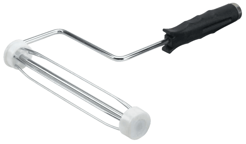 5-Wire Metal Paint Roller Cage with Plastic Handle