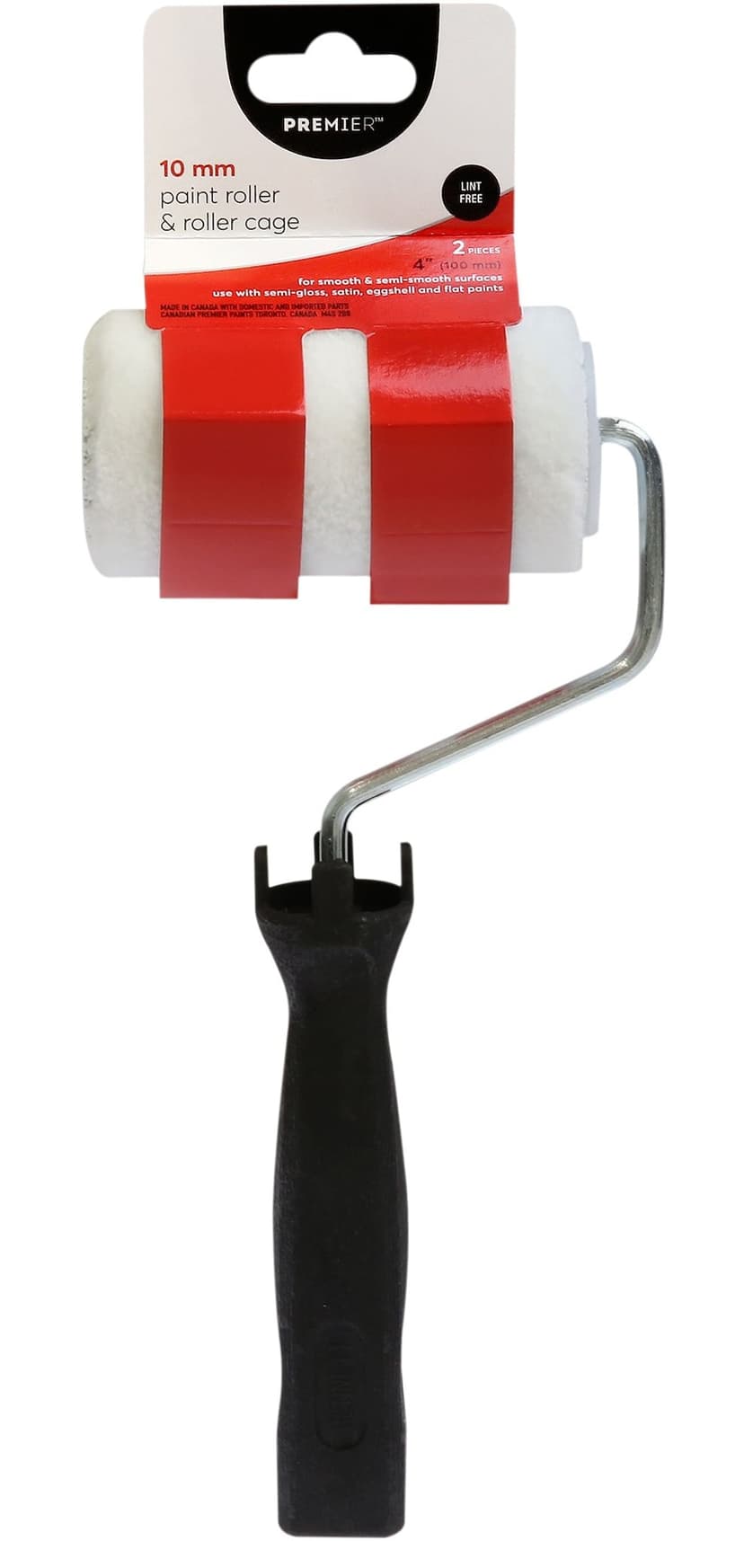 Premier Paint Roller with Cage, 4-in