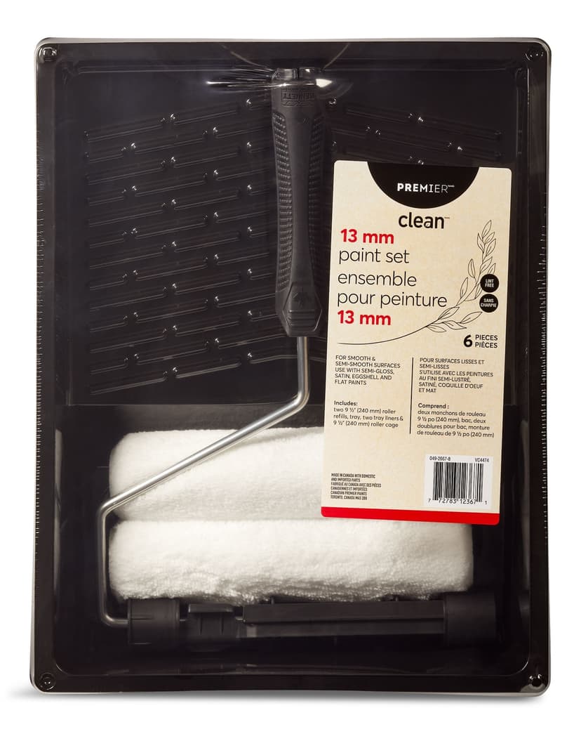 Premier Clean Lint-Free Paint Set, 13-mm, 6-pc