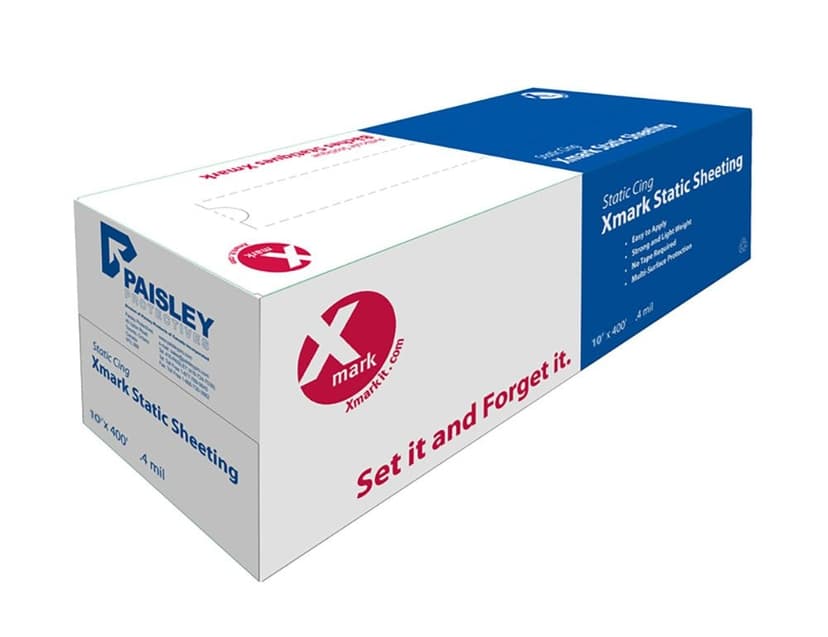 Xmark Static Sheeting, 10-in x 400-ft