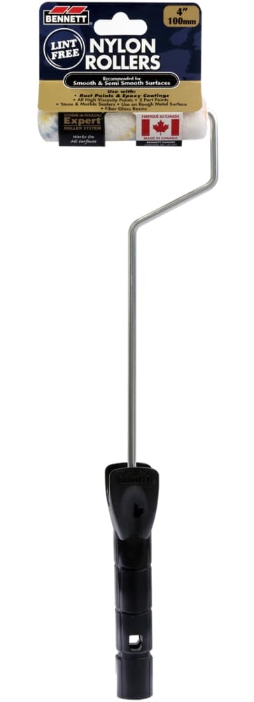 Bennett Lint Free Nylon Paint Roller, 4-in