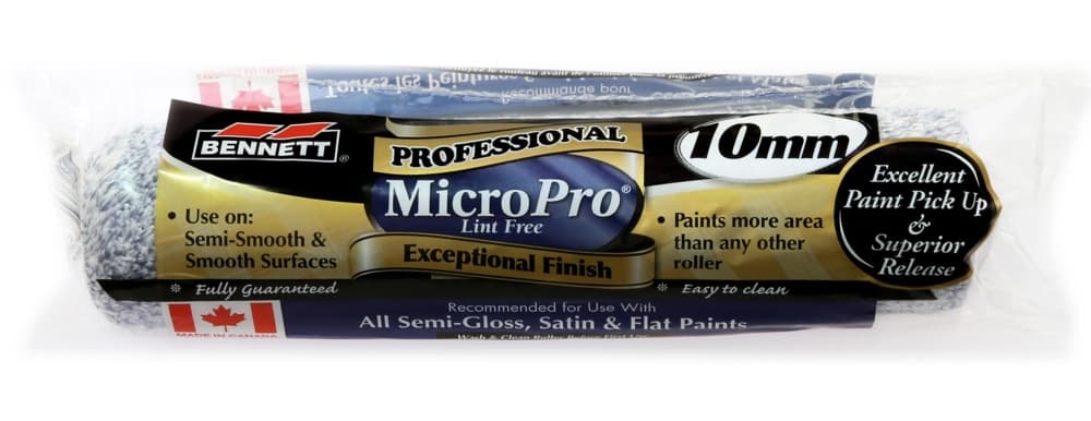 Bennett Pro Lint Free Paint Roller Refill, 10mm