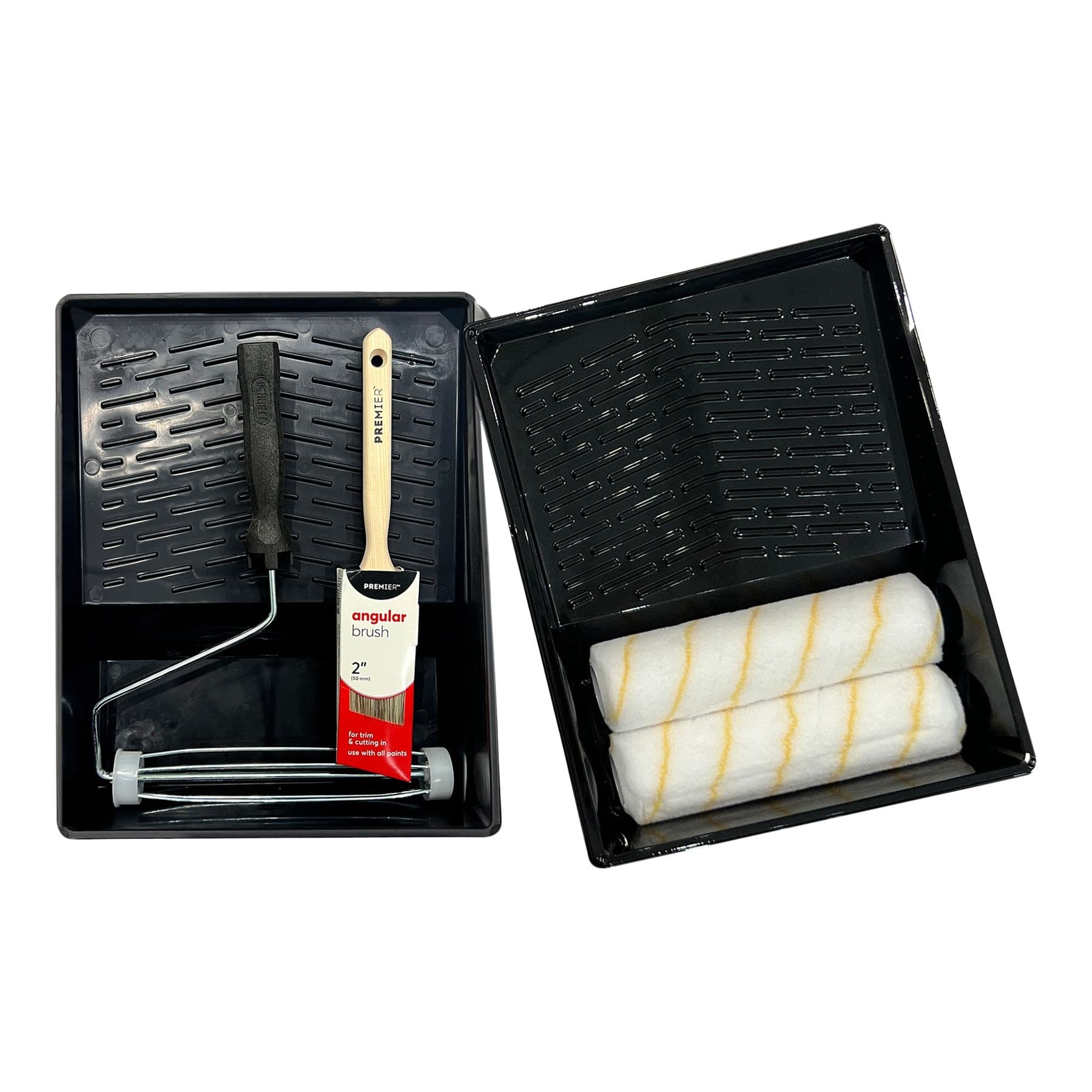 Premier Grab N Go Paint Set, Includes Roller Brush & Tray, 6-pk