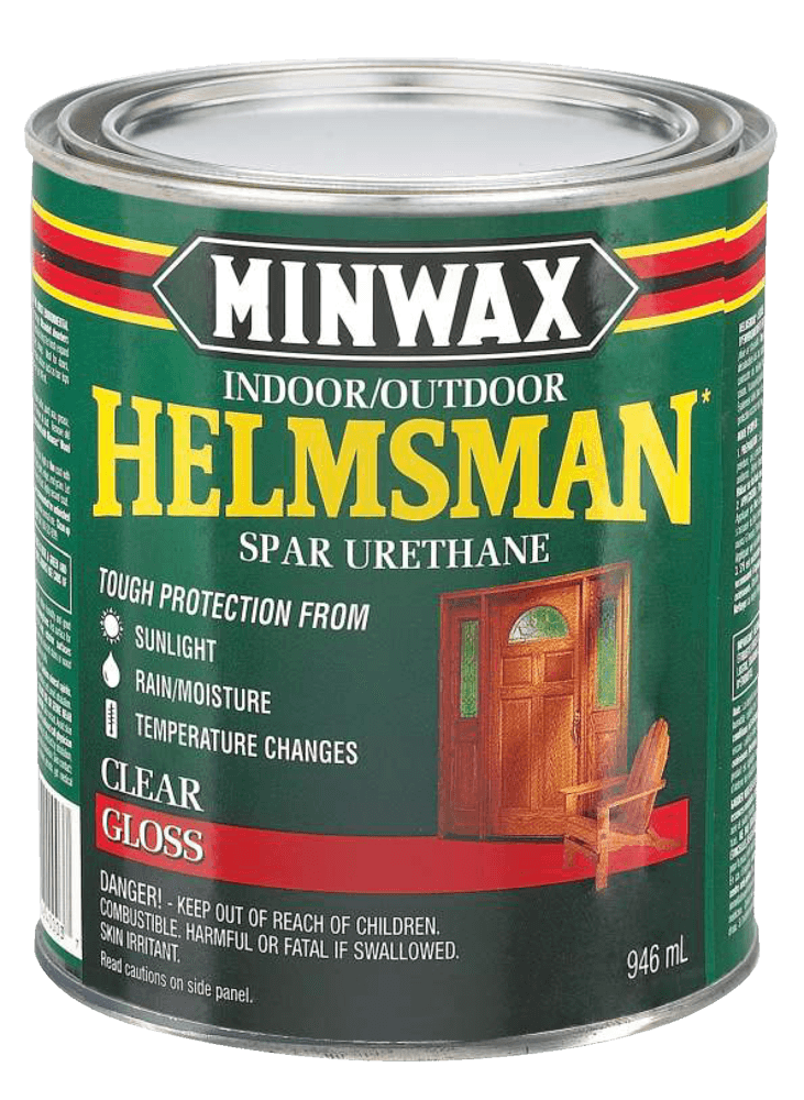 Minwax® Helmsman Interior/Exterior Wood Spar Urethane/Varnish, 946-mL, Clear Gloss