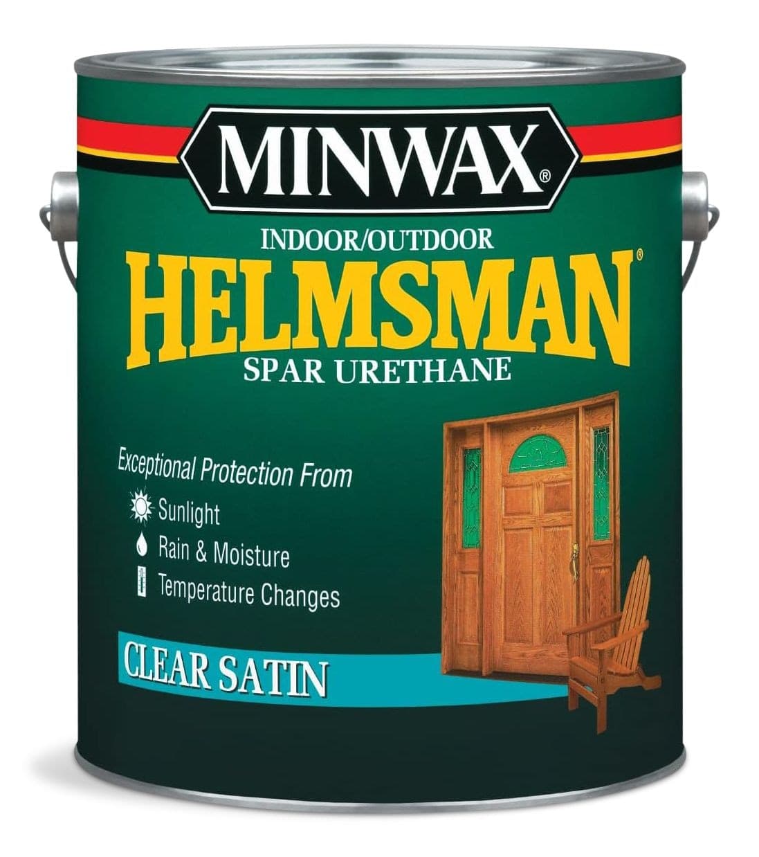 Minwax® Helmsman Interior/Exterior Wood Spar Urethane/Varnish, 946-mL, Clear Satin