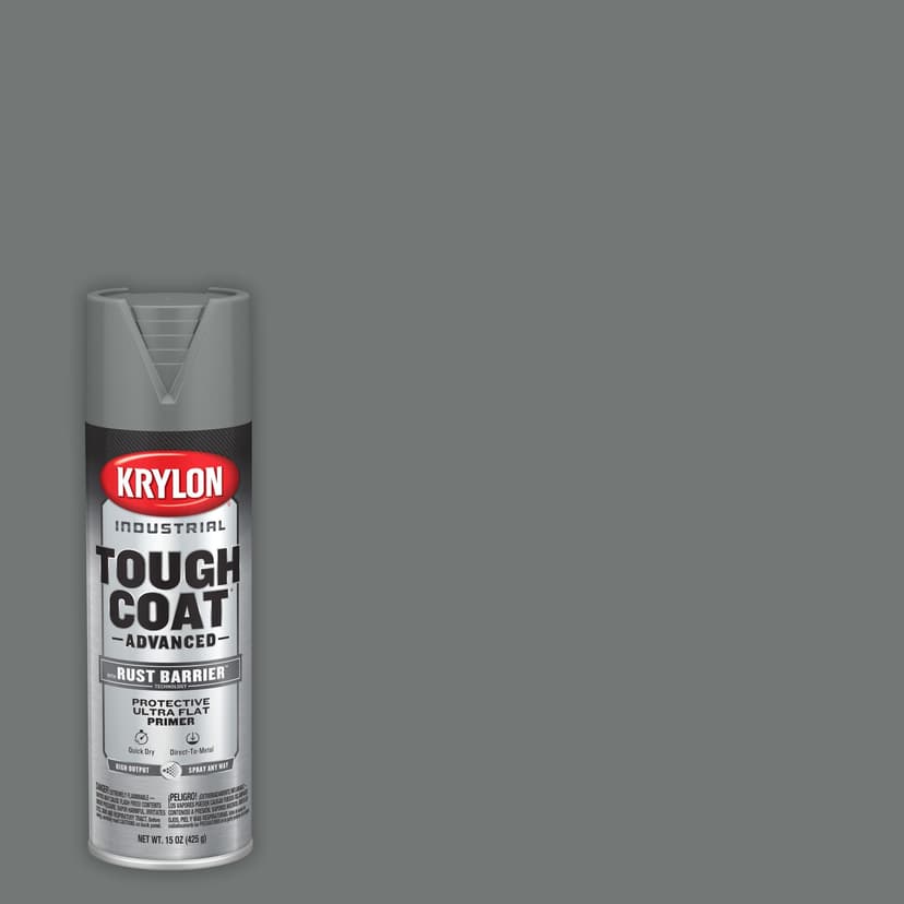 Krylon Industrial™ Tough Coat® Advanced Rust Spray Aerosol, Primer, Grey, 425-g
