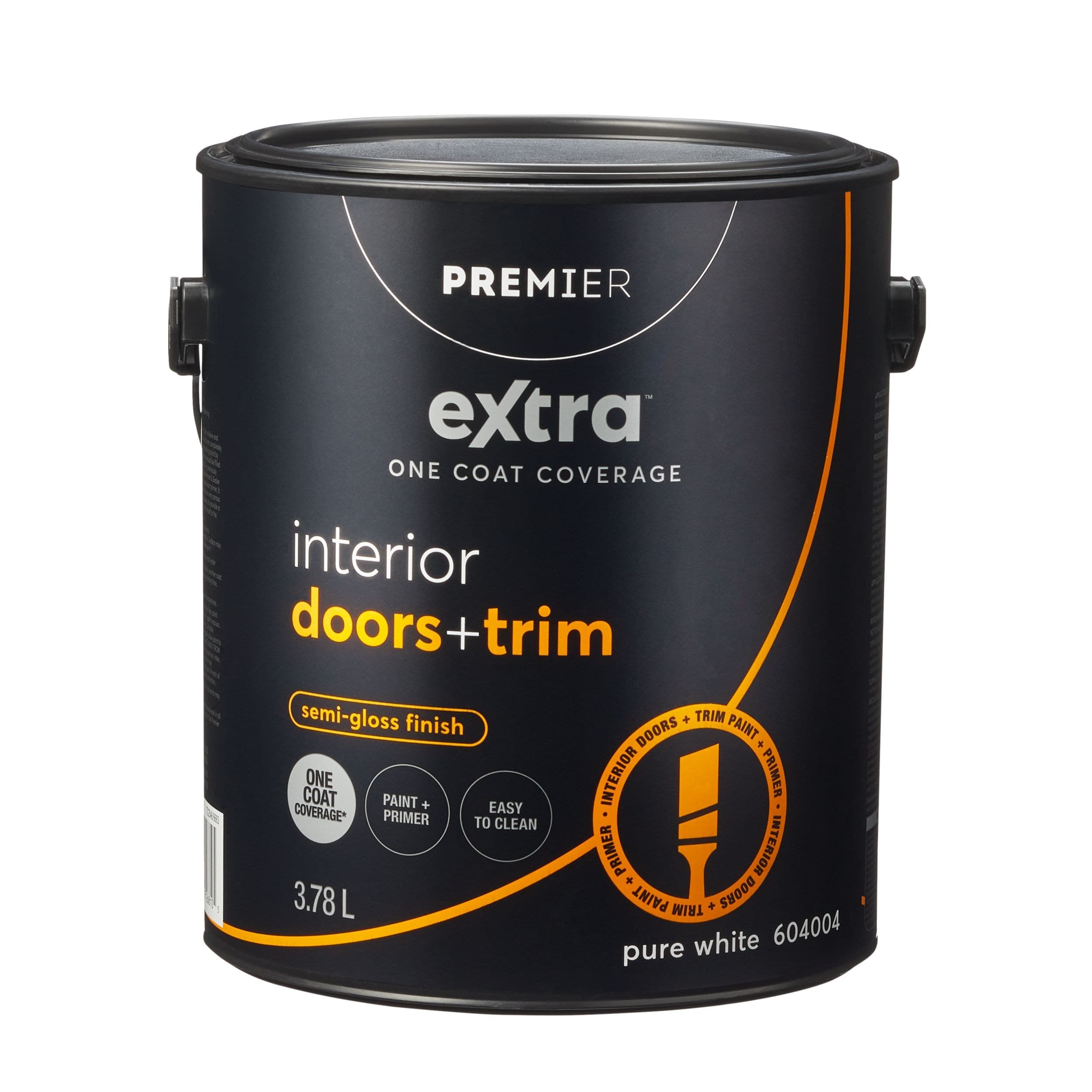 Premier Extra Interior Doors & Trim Paint & Primer, One Coat Coverage, Semi-Gloss, Gallon