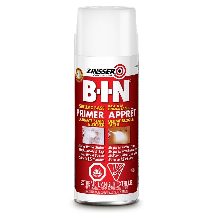Zinsser® B-I-N® Shellac-Base Sealer Primer Aerosol, 397-g