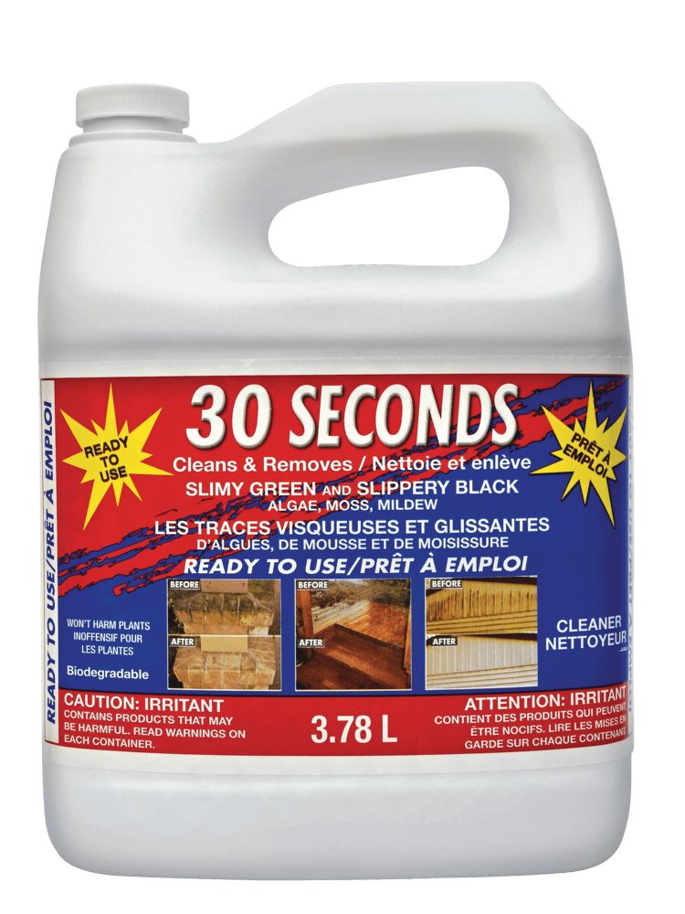 30 Seconds Ready-To-Use Outdoor Cleaner, 3.78-L