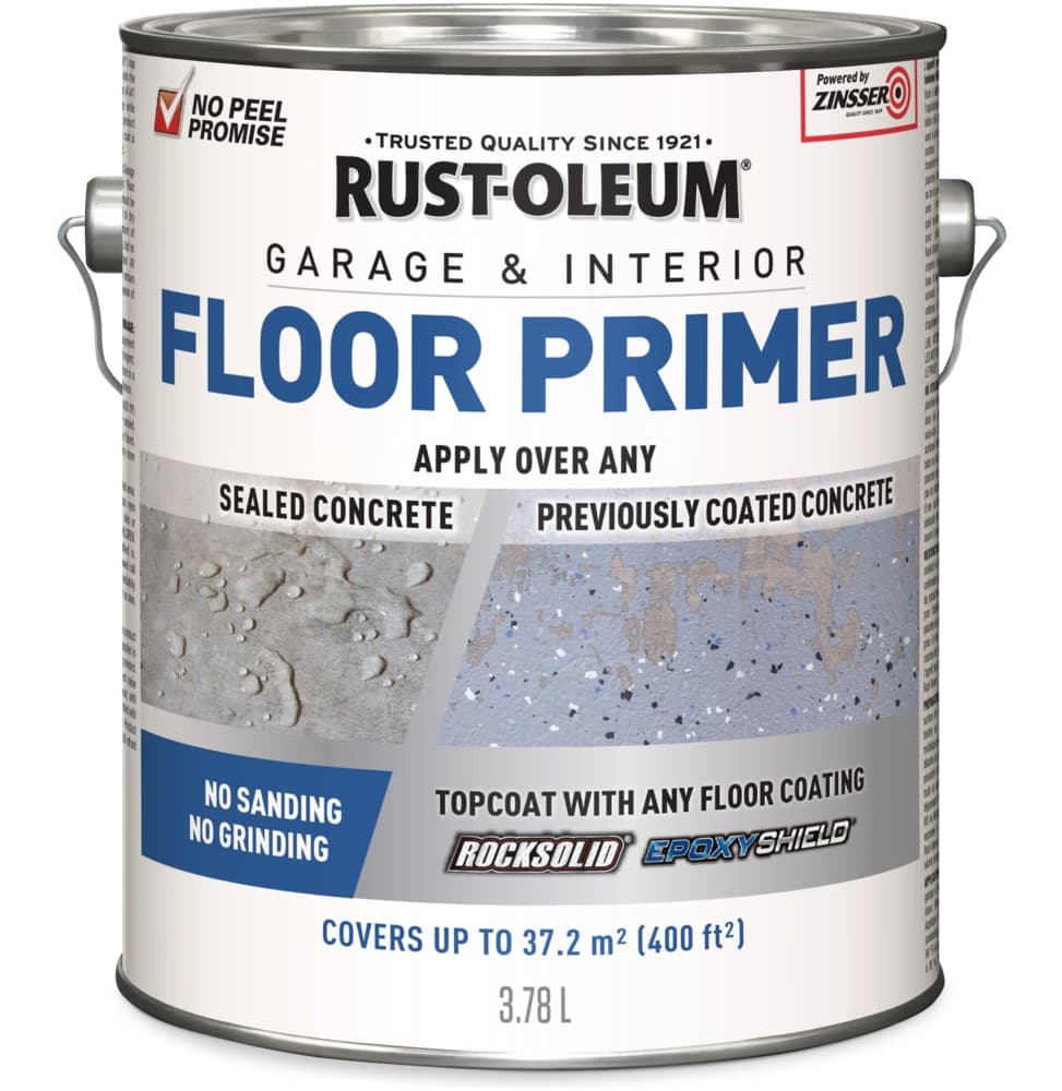Rust-Oleum® Garage & Interior Garage & Interior Floor Primer, Grey, 3.78-L/1-Gallon