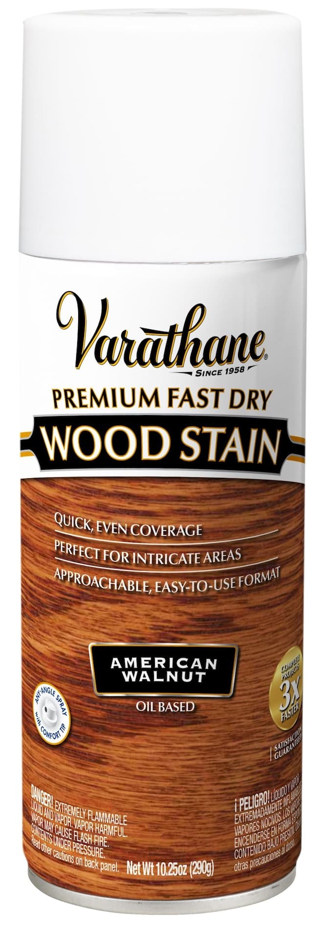 Varathane Wood Stain Aerosol for Interior Work, Dark Walnut, 290-g