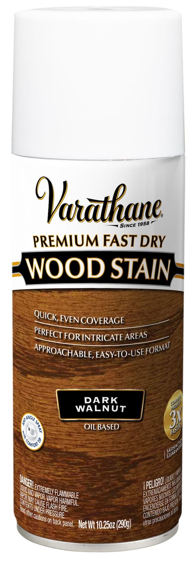 Varathane Wood Stain Aerosol, American Walnut, 290-g