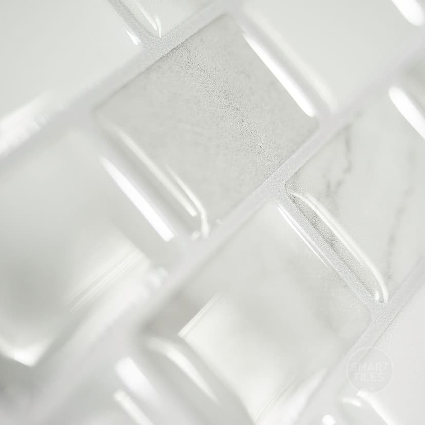 Smart Tiles Peel & Stick Self-Adhesive Kitchen & Bathroom Wall Tiles, Ravenna Roma
