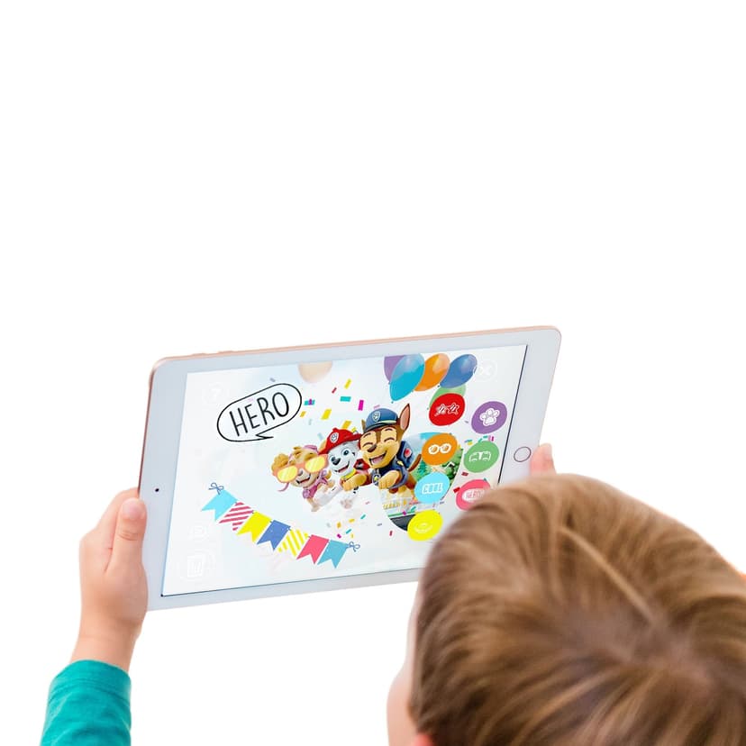 Wall Stories Paw Patrol - Pups Save The Parade - Interactive Wall Sticker w/Augmented Reality
