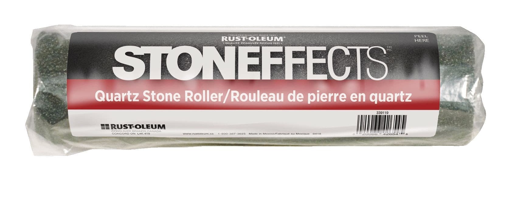 Rust-Oleum Stoneffects Stone Quartz Roller, Stone & Concrete Coating Paint Applicator, 24-cm