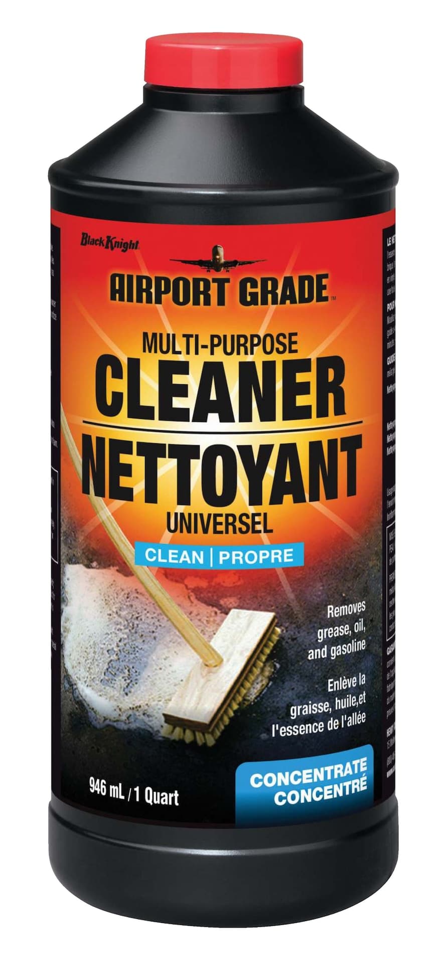 Black Knight Airport Grade Multi-Purpose Cleaner For Asphalt, Concrete & Masonry, 946-mL