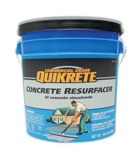 Quikrete Commercial Grade Concrete Resurfacer Compound Mix For Thin Surface Repairs, 9-kg