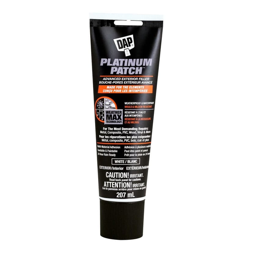DAP Platinum Patch Advanced Exterior Filler, 207-ml