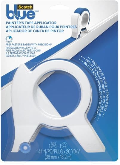3M ScotchBlue Painter's Tape Applicator with 20-Yard Multi-Surface Starter Tape Roll, 1.41-in