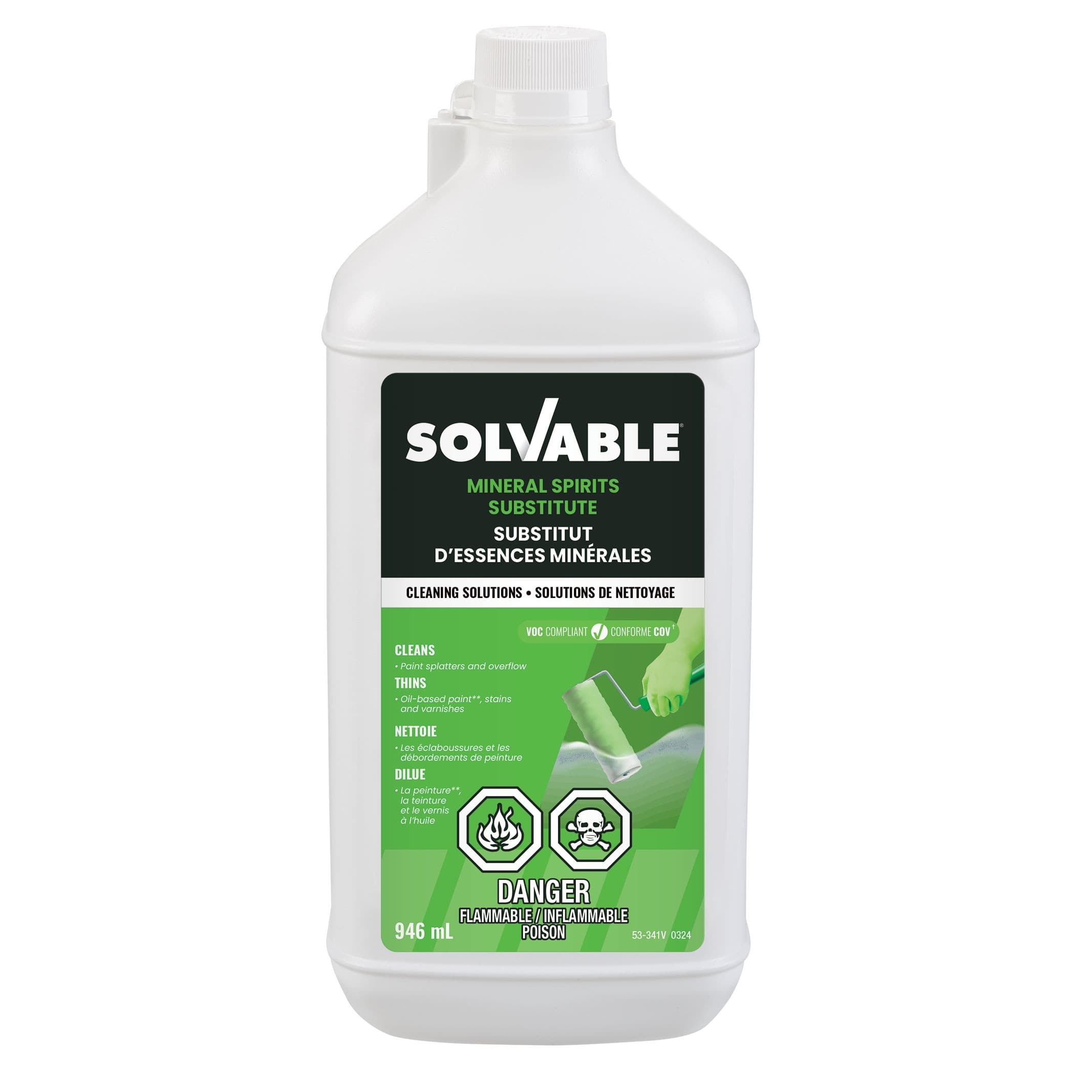 Solvable Mineral Spirits, VOC, 946-mL