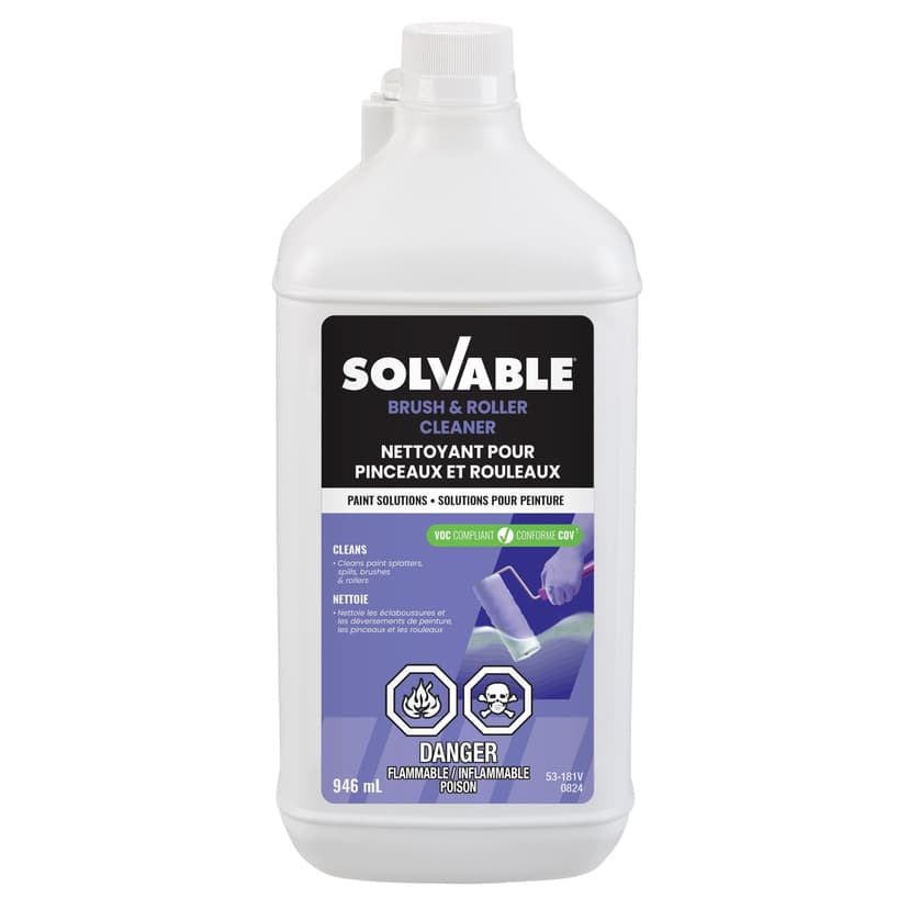 Solvable Brush and Roller Cleaner, 946-mL