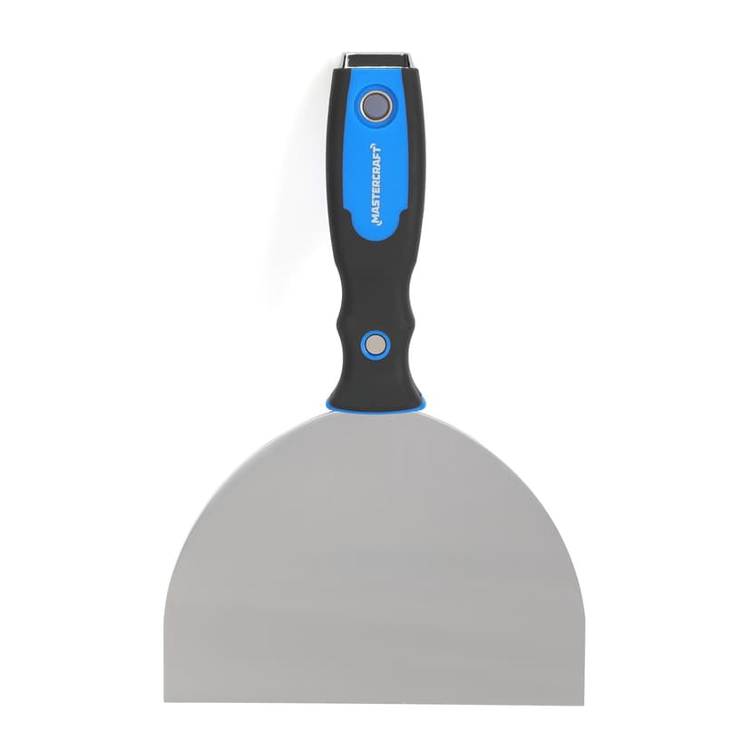 Mastercraft Multi-Purpose Carbon Steel Paint Scraper & Spackling/Putty Knife, 6-in