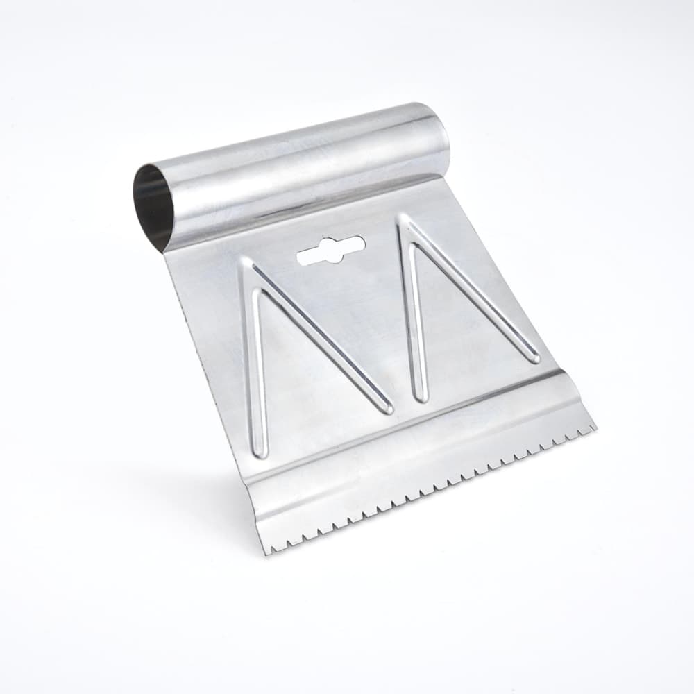 Richard Multi-Purpose Steel V-Notch Adhesive Spreader/Applicator Tool, 3/16 x 6-in