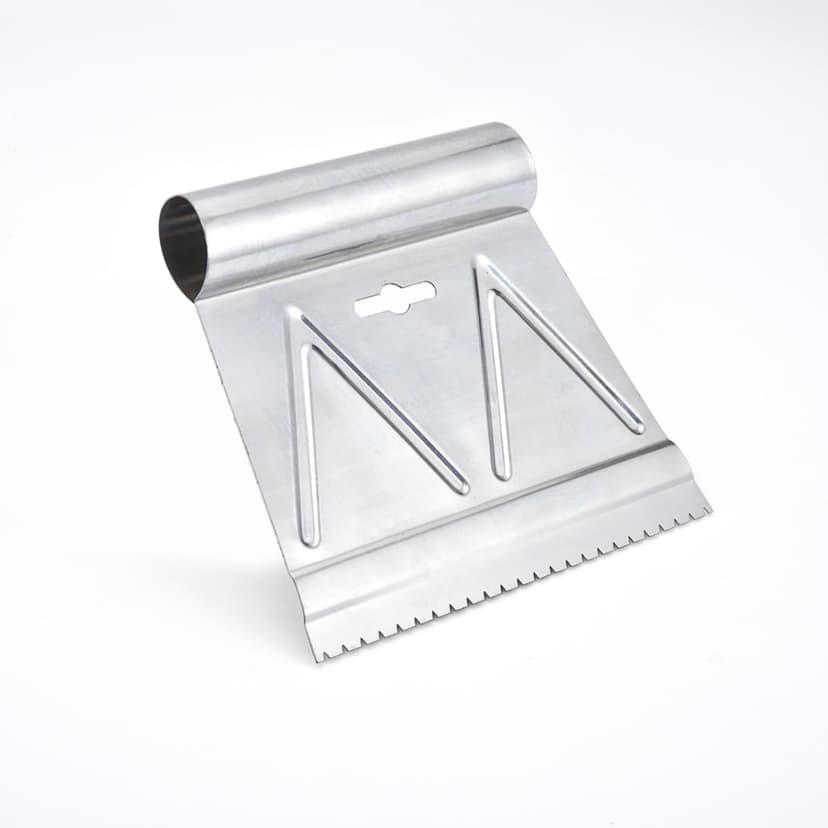 Richard Multi-Purpose Steel V-Notch Adhesive Spreader/Applicator Tool, 3/16 x 6-in