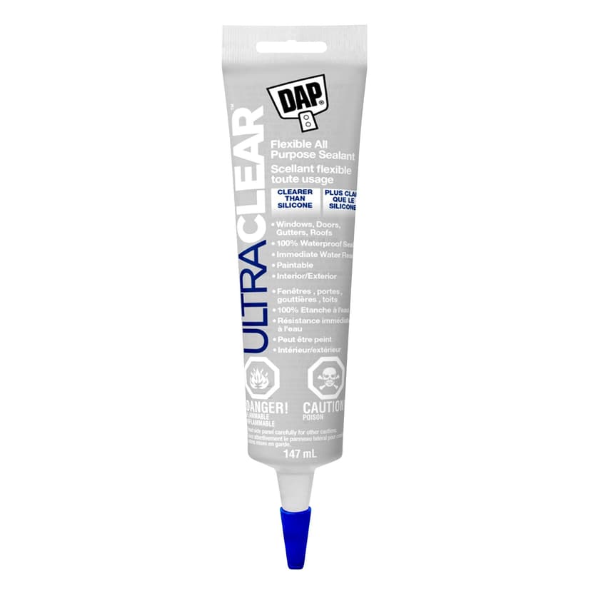 DAP Ultra Clear Flexible Sealant, 147-ml