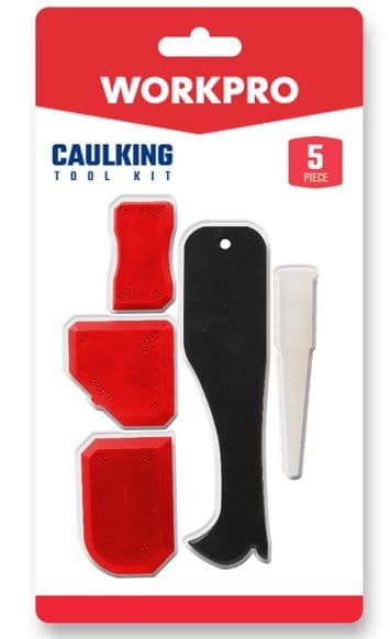 WORKPRO Caulking Tools Kit, 5-pc