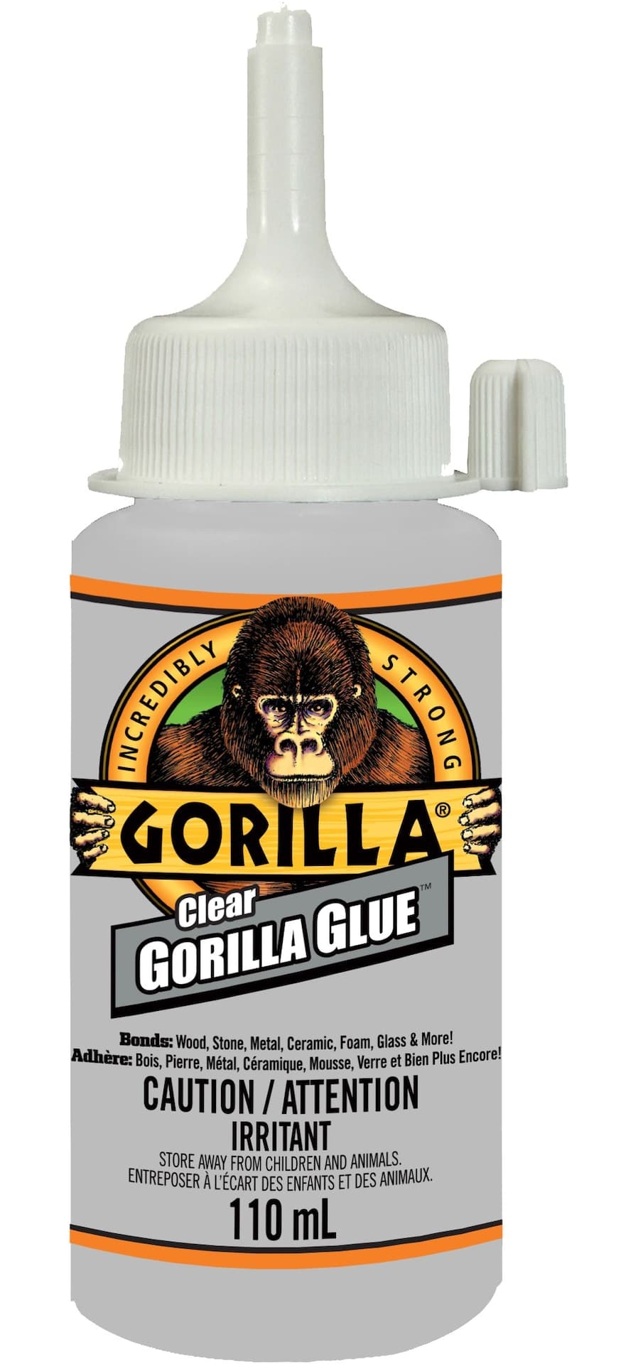 Gorilla Clear Glue, 3.25-oz