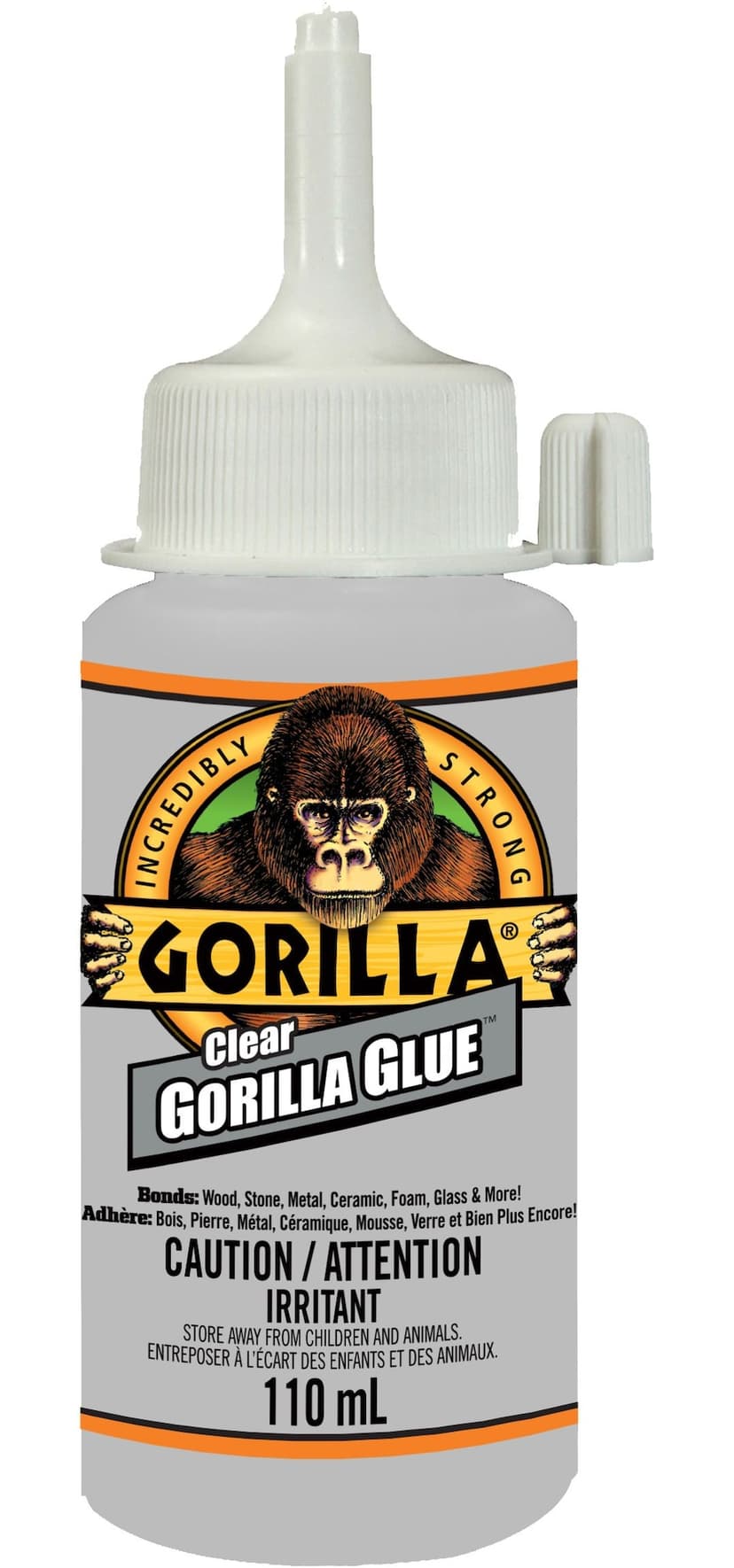 Gorilla Clear Glue, 3.25-oz