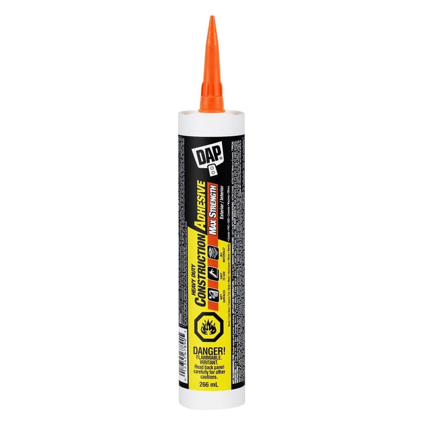 DAP Heavy Duty Construction Adhesive Max Strength, 305-mL
