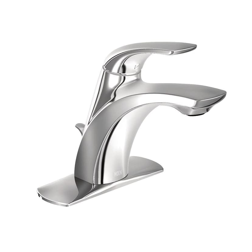 Moen Zarina Single Handle High Arc Bathroom Faucet, Chrome