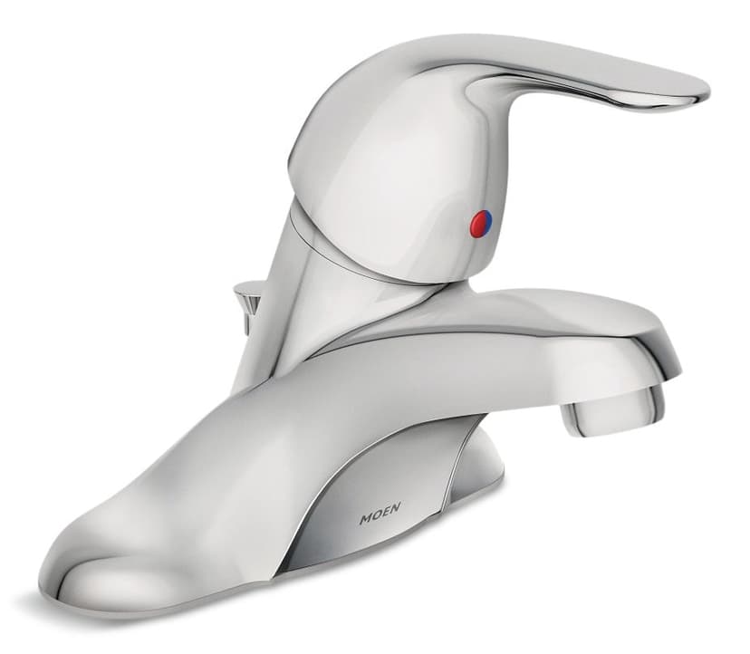 Moen Adler Single Handle Bathroom Faucet, Chrome