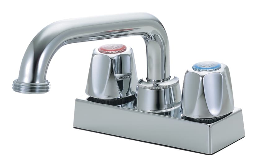 Peerless® Double Handle Wall Mount Laundry Faucet, Chrome